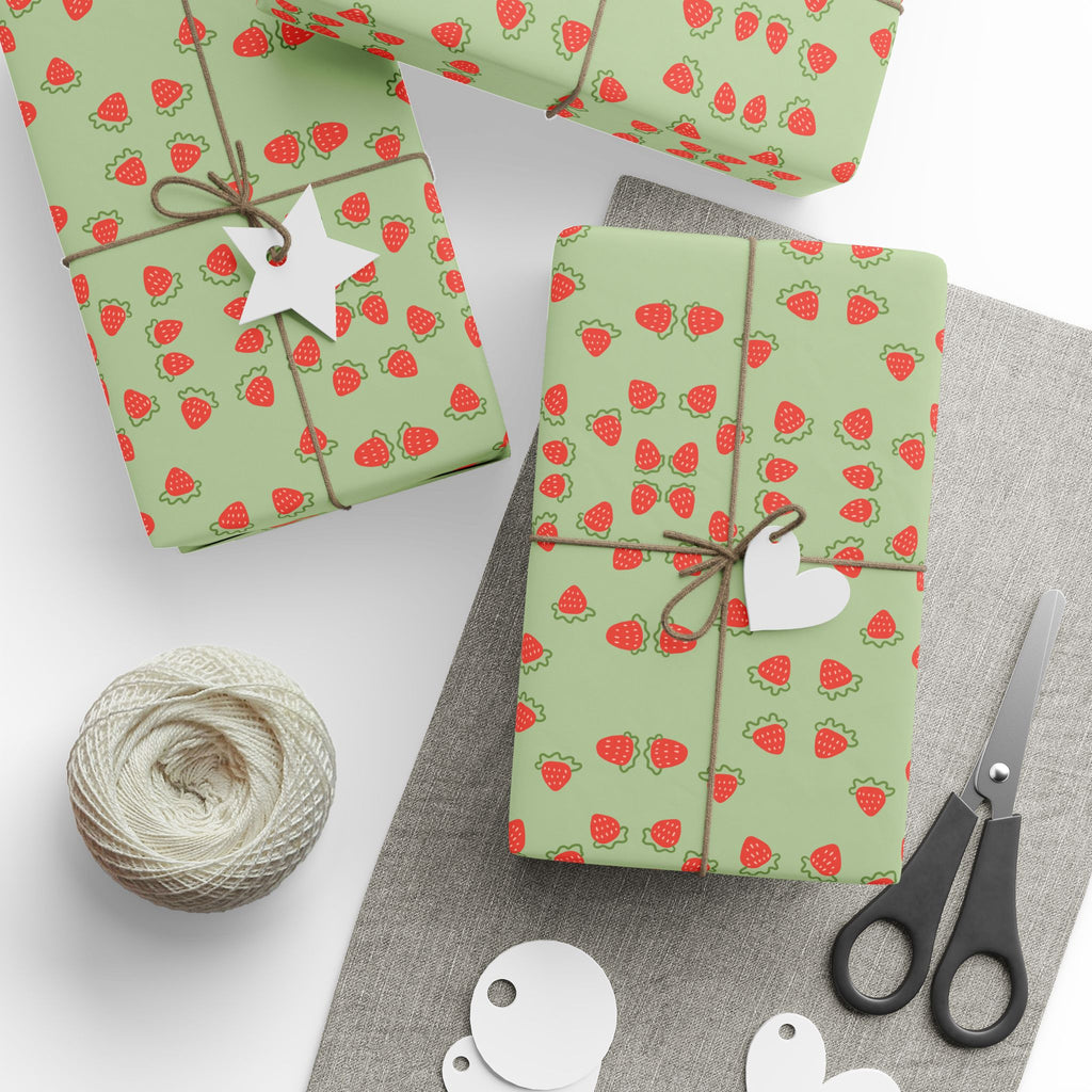 Wrapping Paper - Strawberry Fields