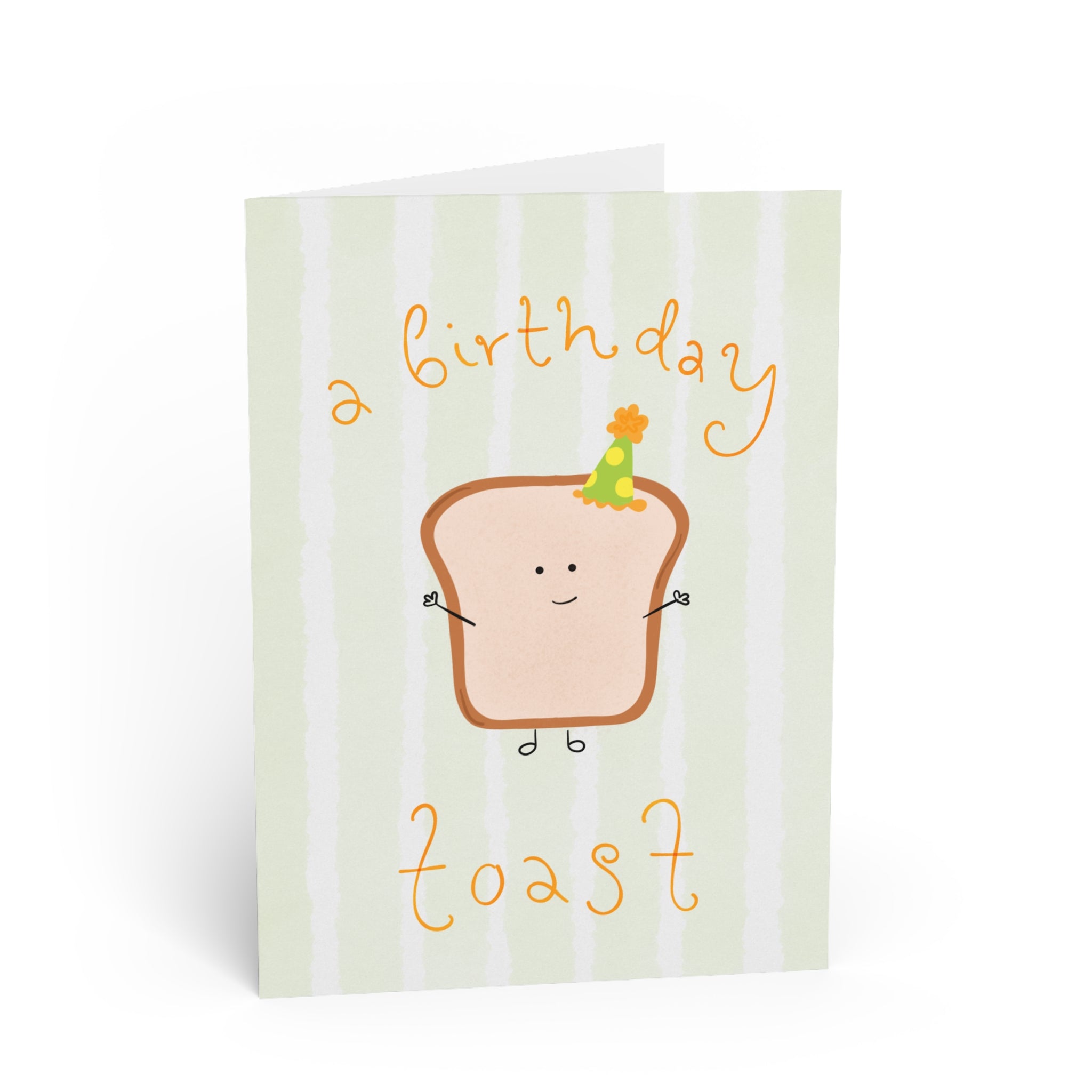Birthday Card - “A Birthday Toast”